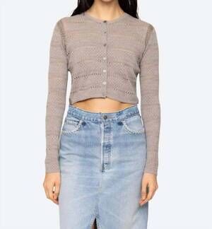 NEW SEA syble cardigan in grey